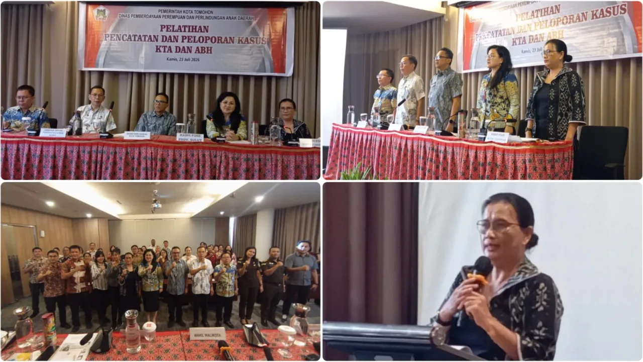 Pelatihan Pencatatan dan Pelaporan Kasus KTA dan ABH Digelar, Roring: Ini Demi Perlindungan Anak yang Lebih Baik
