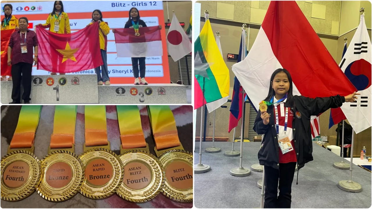 Veronica Makalew Borong Empat Prestasi di Kejuaraan Catur ASEAN+ 2026: Kado Istimewa di HUT ke-81 Kemerdekaan Indonesia